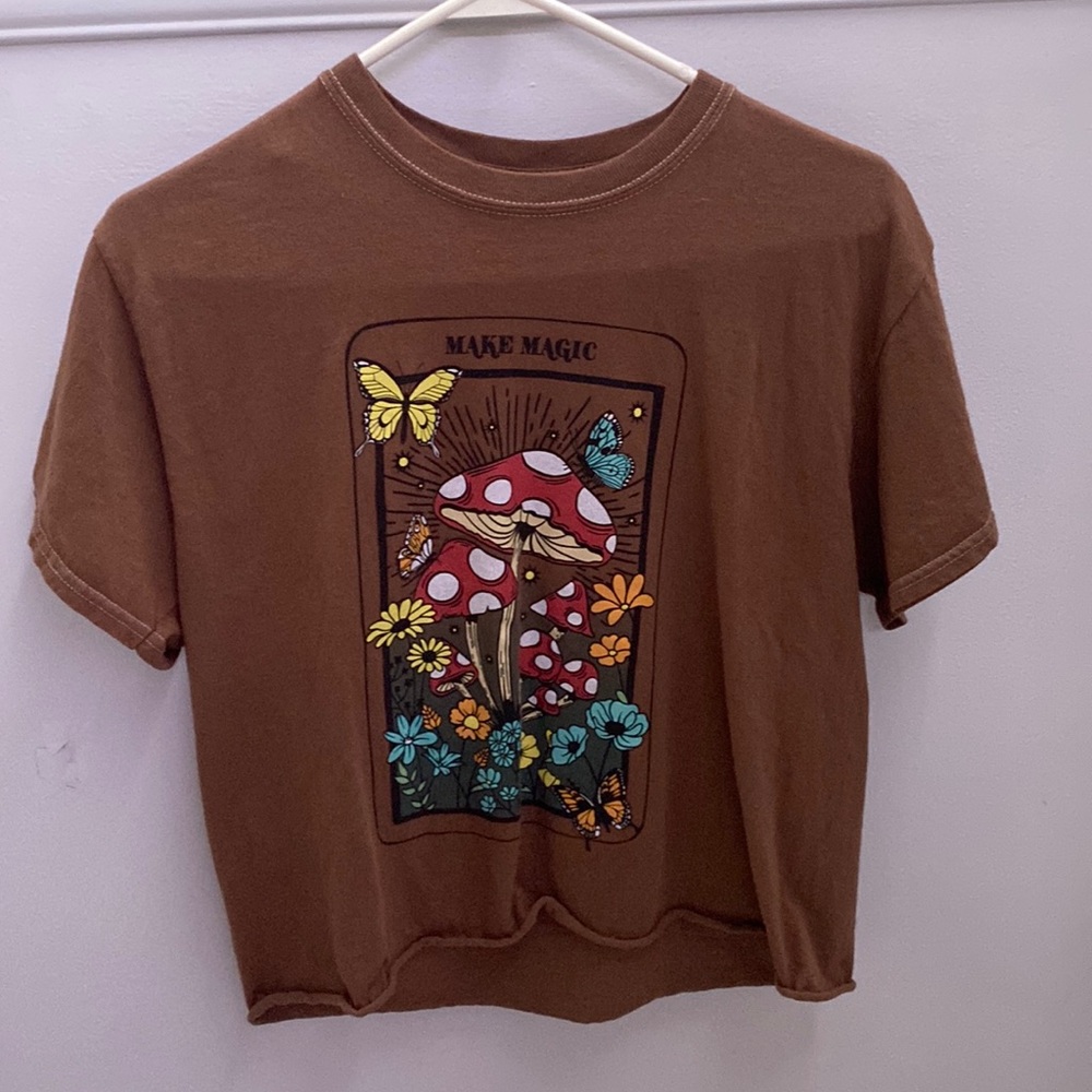 Womens cropped shirt